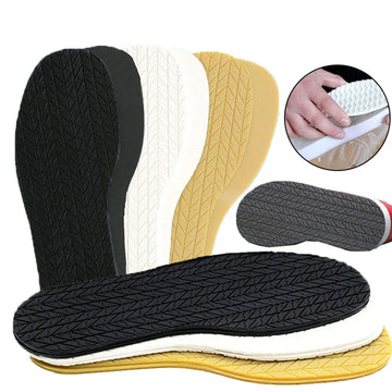 1 Pair Full Sole Protector Sneaker Repair Worker Shoes Outsole Anti Slip Foot Pads Rubber Non-Slip Sole Stickers Pads DIY Repair