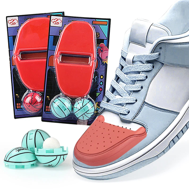 Anti-Wrinkle Sneaker Shields - Universal Crease-Proof Protectors, Soft Foam Support for Comfort & Shoe Shape Protection