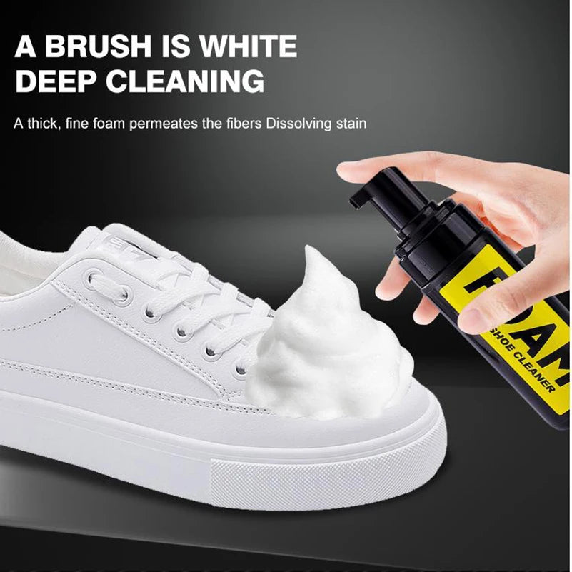 Sneaker Cleaner - Ultimate Shoe Cleaning for Leather, Suede, Nubuck, Canvas, Nylon, Vinyl