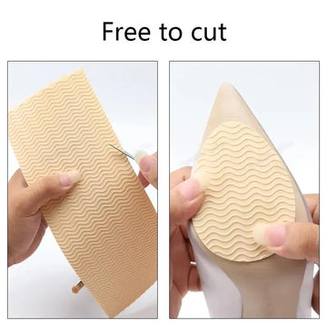 NEW high qualityrubber sole protector women's highheels non-slip wear-resistant forefoot pads repair sole self-adhesive insoles