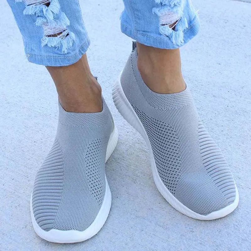 Sneaker Woman Sock Shoes Trainers Women's Sneakers Walking Sneakers Women Slip On Platform Platform Flats Shoes Baskets Femmes