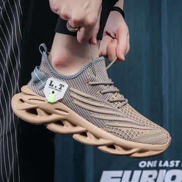 Men's Sneaker Shoes Lightweight Casual Mesh Sports Large Size Breathable Fashionable Running Shoes Zapatos Deportivos De Hombre