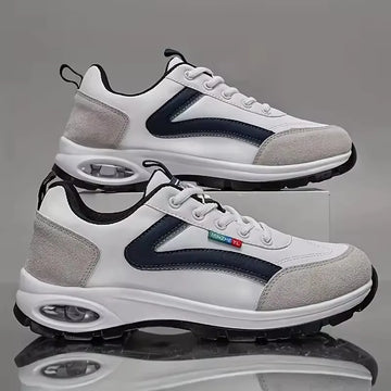 Summer Sneakers for Men Trendy Breathable Design Premium Synthetic Leather Shoes Gym Workouts Casual Wear Lightweight Sneaker