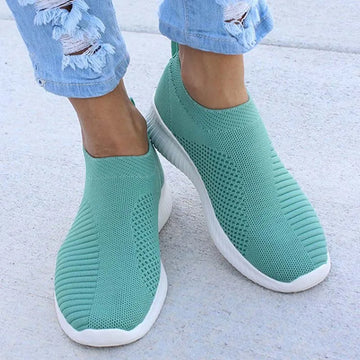 Sneaker Woman Sock Shoes Trainers Women's Sneakers Walking Sneakers Women Slip On Platform Platform Flats Shoes Baskets Femmes