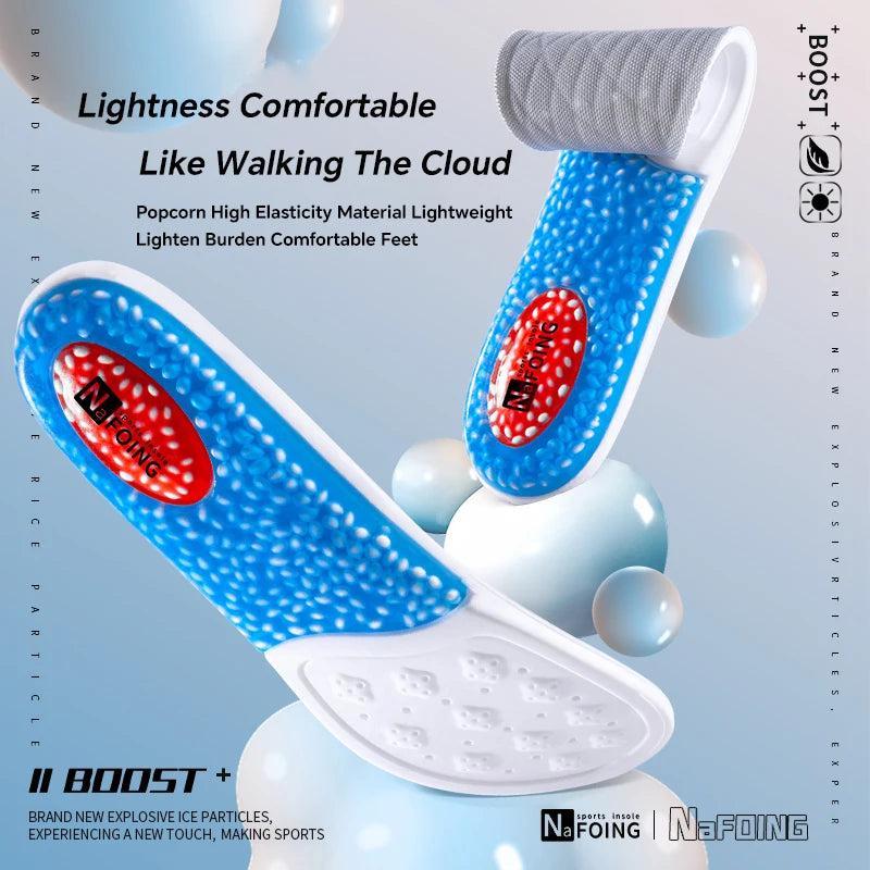 Sport Insoles Arch Support Breathable Technology Design Shock Absorption Shoes Pad Outdoor Running Rzoom Air Cushion Insole