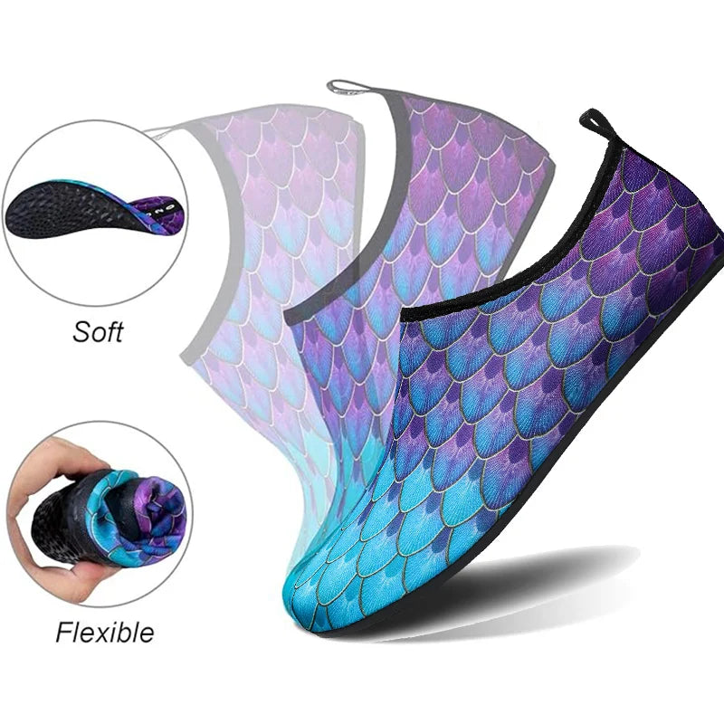 Beach Sneaker Socks Women Beach Water Shoes Man Barefoot Yoga Shoes Quick-Drying Surfing Swimming Shoes Barefoot Water Skin Sock