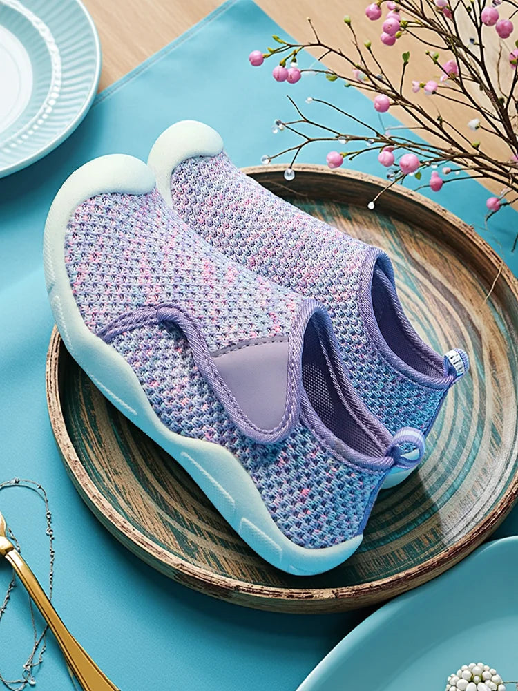Girls casual sneakers indoor outdoor non-slip breathable soft sole spring, summer, autumn