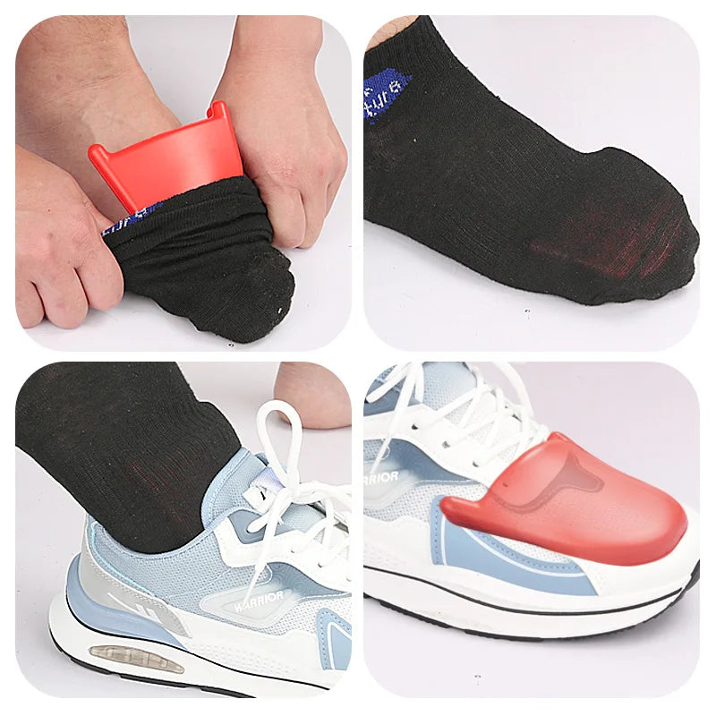 Anti-Wrinkle Sneaker Shields - Universal Crease-Proof Protectors, Soft Foam Support for Comfort & Shoe Shape Protection